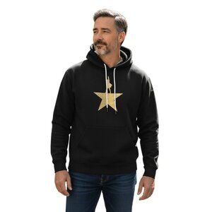 HAMILTON Musical Black Hoodie Hooded Pullover Sweatshirt. Size Adult Small